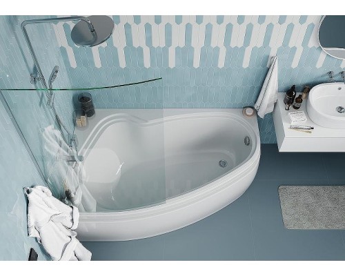 Акриловая ванна Vagnerplast Avona 150x90 L VPBA159AVO3LX-04 без гидромассажа