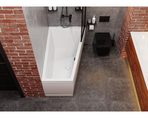 Акриловая ванна Vagnerplast Cavallo 160x90 R VPBA169CAV3PX-04 без гидромассажа