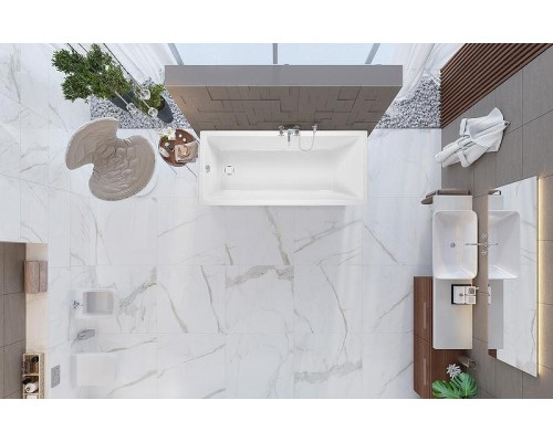 Акриловая ванна Vagnerplast Cavallo 170x75 без гидромассажа