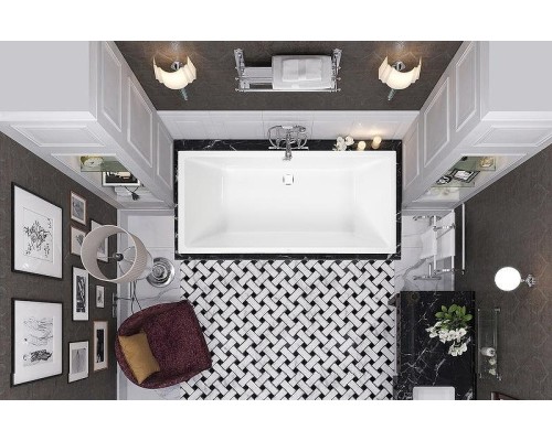 Акриловая ванна Vagnerplast Cavallo 180x80 без гидромассажа