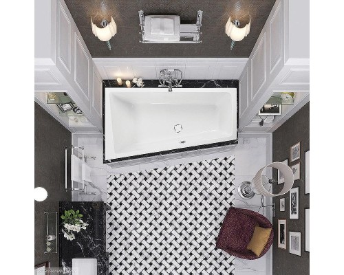 Акриловая ванна Vagnerplast Cavallo 160x90 L VPBA169CAV3LX-04 без гидромассажа