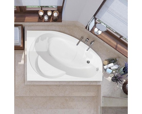 Акриловая ванна Vagnerplast Flora 150x100 R VPBA151FLA3PX-04 без гидромассажа