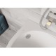 Акриловая ванна Vagnerplast Flora 150x100 R VPBA151FLA3PX-04 без гидромассажа