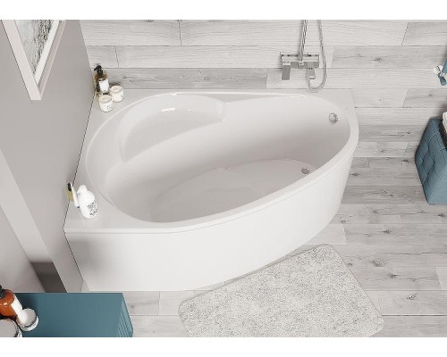 Акриловая ванна Vagnerplast Flora 150x100 L VPBA151FLA3LX-04 без гидромассажа