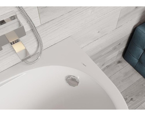 Акриловая ванна Vagnerplast Flora 150x100 L VPBA151FLA3LX-04 без гидромассажа