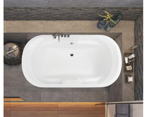 Акриловая ванна Vagnerplast Gaia 190x100 без гидромассажа