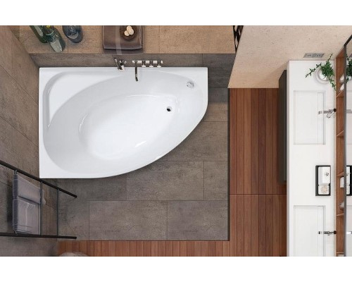 Акриловая ванна Vagnerplast Hapi 170x110 L VPBA170HAP3LX-04 без гидромассажа