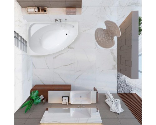 Акриловая ванна Vagnerplast Hapi 170x110 L VPBA170HAP3LX-04 без гидромассажа