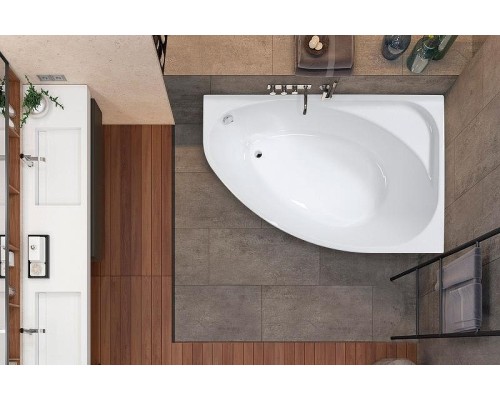 Акриловая ванна Vagnerplast Hapi 170x110 R VPBA170HAP3PX-04 Белая