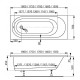 Акриловая ванна Vagnerplast Kasandra 175x70 VPBA175KAS2X-04 без гидромассажа