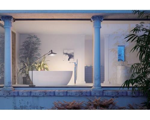 Акриловая ванна Vagnerplast Marbella 170х80 KRBV169MAR7X-64 цвет Белый