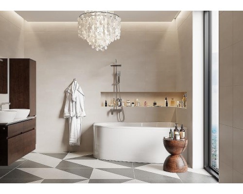 Акриловая ванна Vagnerplast Melite 160x105 R VPBA163MEL3PX-04 без гидромассажа