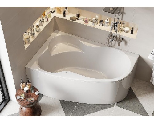 Акриловая ванна Vagnerplast Melite 160x105 L VPBA163MEL3LX-04 без гидромассажа