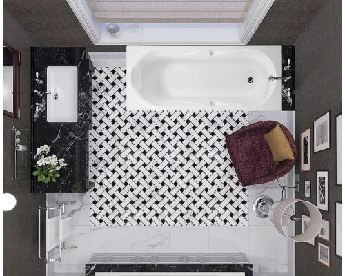 Акриловая ванна Vagnerplast Minerva 170x70 без гидромассажа