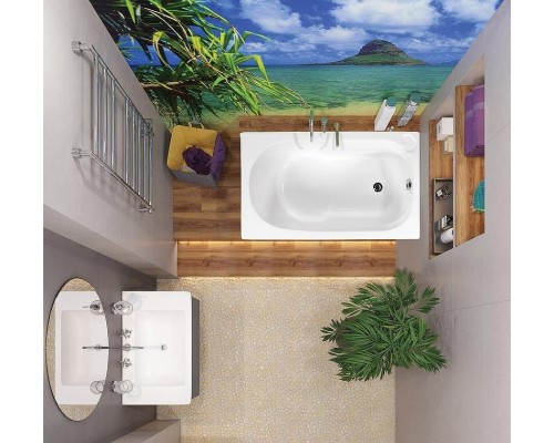 Акриловая ванна Vagnerplast Nike 120x70 без гидромассажа