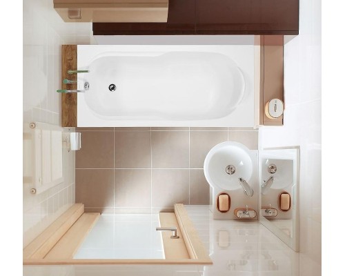 Акриловая ванна Vagnerplast Nymfa 160x70 без гидромассажа