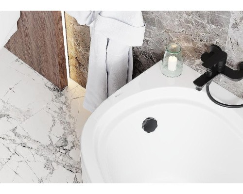 Акриловая ванна Vagnerplast Selena 147x100 R VPBA141SEL3PE-04 без гидромассажа