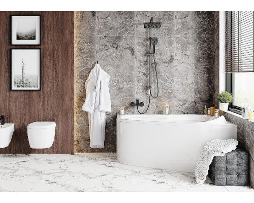 Акриловая ванна Vagnerplast Selena 147x100 R VPBA141SEL3PE-04 без гидромассажа