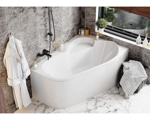 Акриловая ванна Vagnerplast Selena 147x100 R VPBA141SEL3PE-04 без гидромассажа