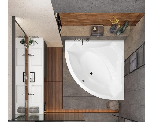 Акриловая ванна Vagnerplast Veronela 140x140 без гидромассажа