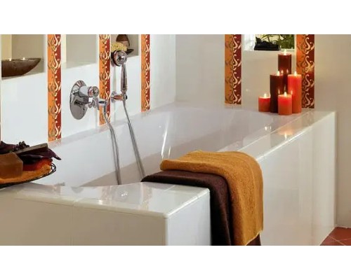 Квариловая ванна Villeroy&Boch Oberon 170x75 UBQ170OBE2V-01 цвет Альпийский белый