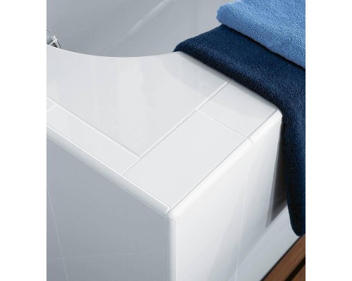 Квариловая ванна Villeroy&Boch Oberon 180x80 UBQ180OBE2V-01 без гидромассажа