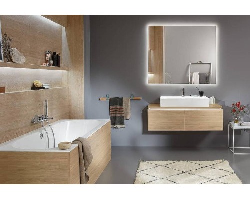 Квариловая ванна Villeroy&Boch Oberon 2.0 180x80 UBQ180OBR2DV-01 без гидромассажа