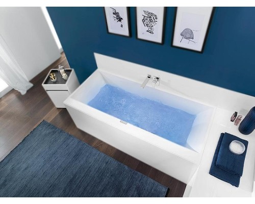 Квариловая ванна Villeroy&Boch Squaro Edge 12 190x90 UBQ190SQE2DV-01 без гидромассажа