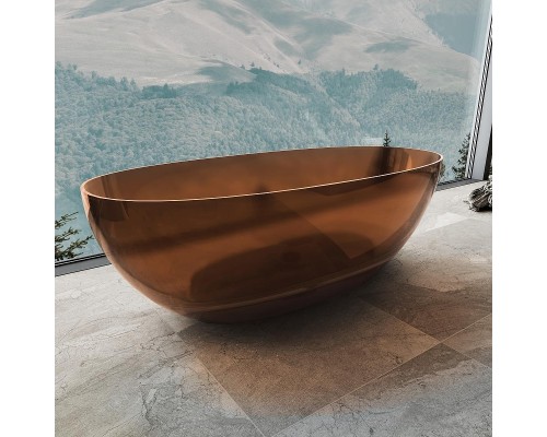 Ванна из полиэфирной смолы Vincea 170x75 VBT-6T01BR цвет Янтарь