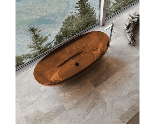 Ванна из полиэфирной смолы Vincea 170x75 VBT-6T01BR цвет Янтарь