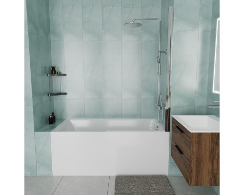 Акриловая ванна Vincea 150х70 VBT-2G150-FR цвет Белый