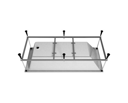 Акриловая ванна Vincea 170х70 VBT-2G170-FR цвет Белый