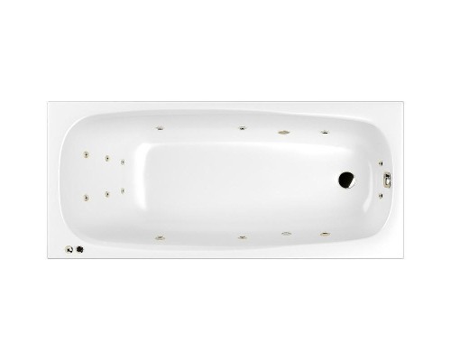 Акриловая ванна Whitecross Layla 180x80 0102.180080.100.SMART.BR с гидромассажем