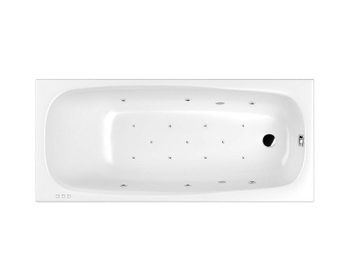 Акриловая ванна Whitecross Layla Slim 170x75 0122.170075.100.RELAX.CR с гидромассажем