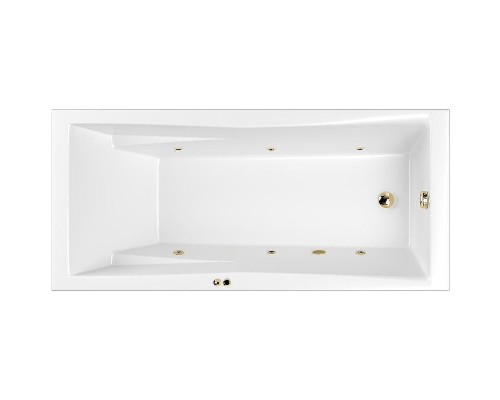 Акриловая ванна Whitecross Palace 170x75 0104.170075.100.SOFT.GL с гидромассажем