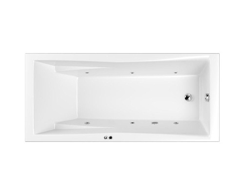 Акриловая ванна Whitecross Palace 170x75 0104.170075.100.SOFT.CR с гидромассажем