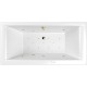 Акриловая ванна Whitecross Savia Duo 170x80 0103.170080.100.RELAX.GL с гидромассажем