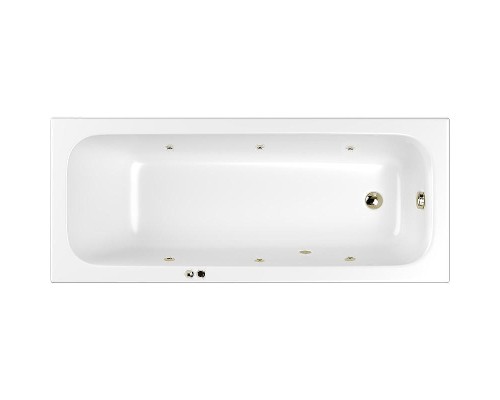 Акриловая ванна Whitecross Vibe 170x70 0105.170070.100.SOFT.BR с гидромассажем