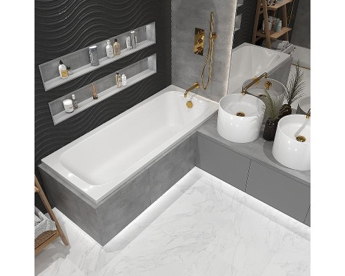 Акриловая ванна Whitecross Vibe 170x70 0105.170070.100 без гидромассажа