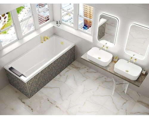 Акриловая ванна Whitecross Wave 160x80 0101.160080.100 без гидромассажа