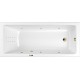 Акриловая ванна Whitecross Wave Slim 170x75 0111.170075.100.LINENANO.GL с гидромассажем