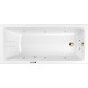 Акриловая ванна Whitecross Wave Slim 160x70 0111.160070.100.SMARTNANO.GL с гидромассажем