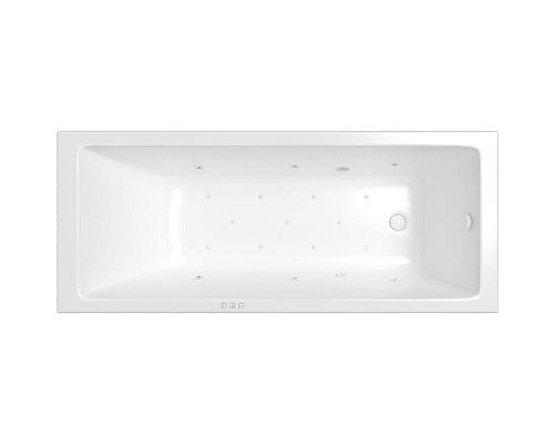 Акриловая ванна Whitecross Wave Slim 170x70 0111.170070.100.RELAX.WH с гидромассажем