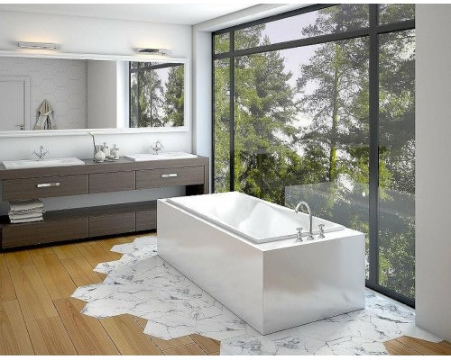 Ванна из искусственного камня Эстет Бета 170х80 ФР-00001321 без гидромассажа