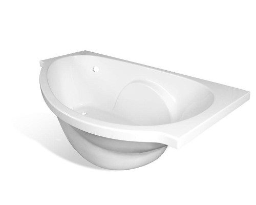 Ванна из искусственного камня Эстет Грация 170х94 R ФР-00014530 цвет Белый матовый