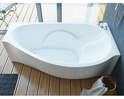 Ванна из искусственного камня Эстет Грация 170х94 R ФР-00014530 цвет Белый матовый