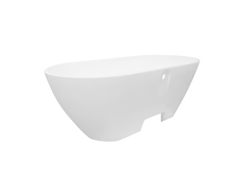 Ванна из искусственного камня Эстет Майами 150х75 ФР-00016604 цвет Белый