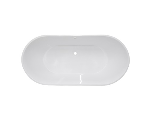 Ванна из искусственного камня Эстет Майами 150х75 ФР-00016604 цвет Белый