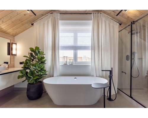 Ванна из искусственного камня Эстет Майами 150х75 ФР-00016604 цвет Белый