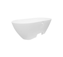 Ванна из искусственного камня Эстет Майами 150х75 ФР-00016722 цвет Белый матовый